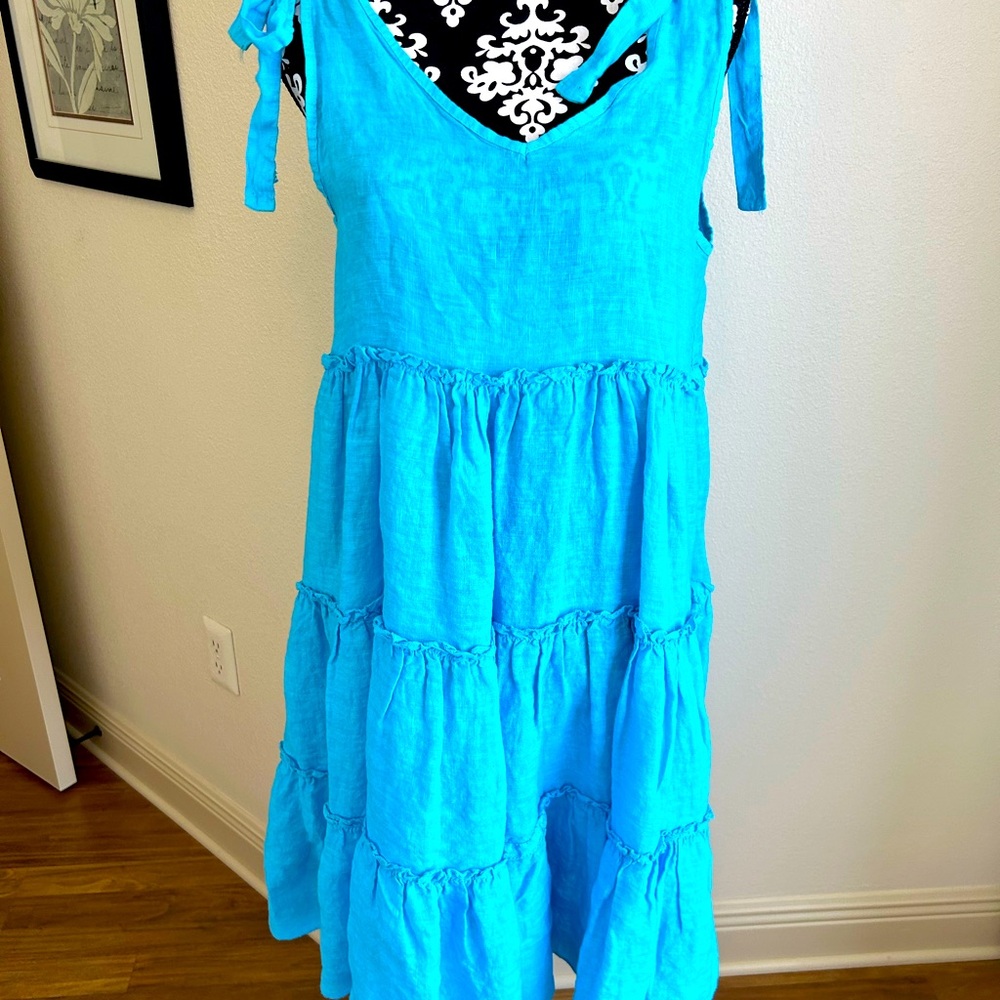 Italian Linen Summer Dress